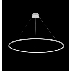 ECHO W lampa wisząca obręcz LED 40cm - 180cm Ramko (świeci do wewnątrz)
