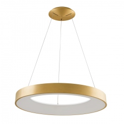Giulia lampa wisząca złota obręcz LED 80cm