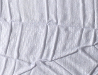 Biała tkanina drapowana Palmeras Blanco