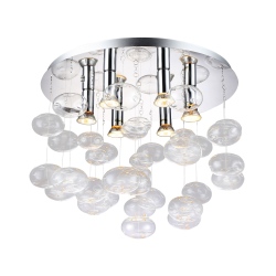 LUVIA przezroczysty plafon lub lampa wisząca przezroczysty