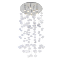 LUVIA XL przezroczysty plafon lub lampa wisząca przezroczysty