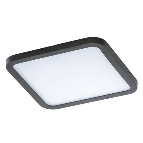 SLIM 15 SQUARE 3000K IP44 oprawa podtynkowa czarny Azzardo