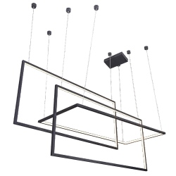 METRIC lampa wisząca czarny