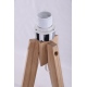 TRIPOD podstawa lampa podłogowa Oak drewniany Azzardo
