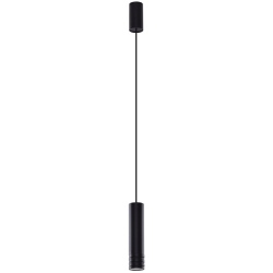 LOCUS L lampa wisząca tuba GU10 czarny