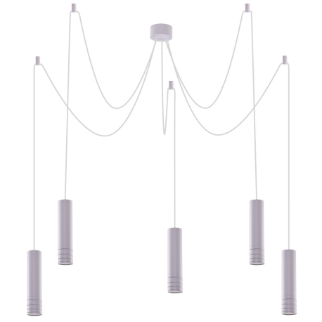 LOCUS L 5 lampa wisząca biały Azzardo