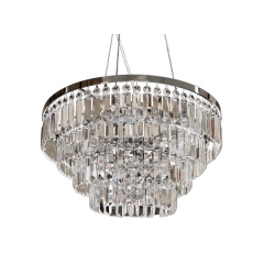 SALERNO plafon lub lampa wisząca przezroczysty, chrom