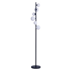 SYBILLA 6 lampa podłogowa czarny