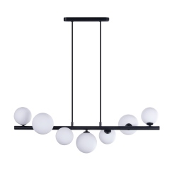 SYBILLA 7 lampa wisząca czarny