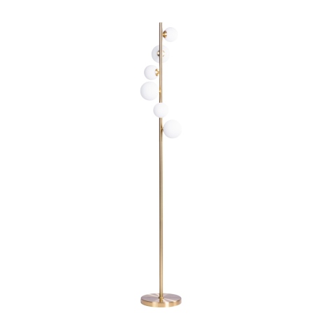 SYBILLA 6 lampa podłogowa złoty Azzardo