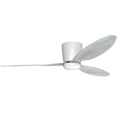 VENETI CCT + pilot lampa wisząca biały, dębowy
