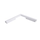 SAGA TRACK MAGNETIC CORNER A 24W MILKY120 3000K Track biały Azzardo