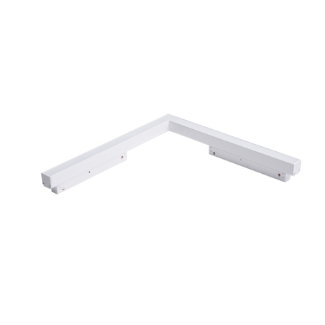 SAGA TRACK MAGNETIC CORNER A 24W MILKY120 3000K Track biały Azzardo