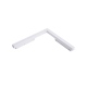SAGA TRACK MAGNETIC CORNER A 24W MILKY120 3000K Track biały Azzardo