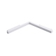 SAGA TRACK MAGNETIC CORNER B 24W MILKY120 4000K Track biały Azzardo