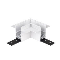 TRACK MAGNETIC narożnik 90 + FLEX elastyczny wpuszczany biały