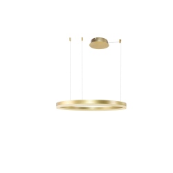 HALO 80 GO lampa wisząca mosiężny złoty