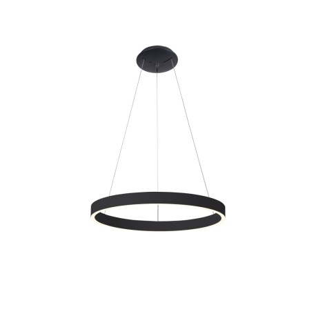 ANDREA 120 3000K ściemnialna (30W+70W) BK lampa wisząca strukturalny czarny, biały akryl Azzardo