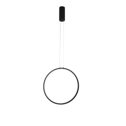 MASSIMA 40 BK lampa wisząca strukturalny czarny