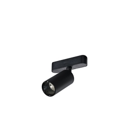 GAMMA NIKO TRACK MAGNETIC 5mm 12W 3000K BK oprawa do szynoprzewodu strukturalny czarny, perłowy czarny