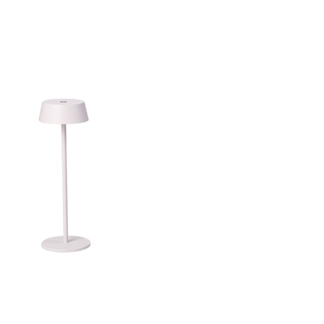 GILBERTO TABLE IP54 WH lampa stołowa zewnętrzna strukturalny biały, biały akryl Azzardo