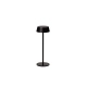 GILBERTO TABLE IP54 BK lampa stołowa zewnętrzna strukturalny czarny, biały akryl Azzardo