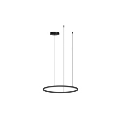 HALO 120 CCT BK + pilot lampa wisząca strukturalny czarny
