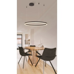 HALO 150 CCT BK + pilot lampa wisząca strukturalny czarny