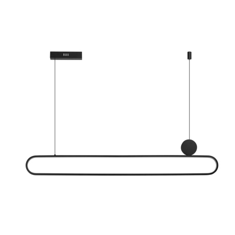 NICODEMO CCT ściemnialna BK + pilot lampa wisząca strukturalny czarny Azzardo
