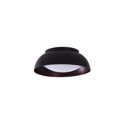 LENOX 40cm czarny miedziany plafon LED WI-FI 2600-6000K