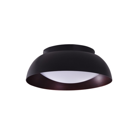LENOX 60cm czarny miedziany plafon LED Azzardo
