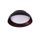 LENOX 60cm czarny miedziany plafon LED