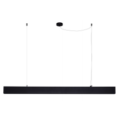 LINNEA 140cm CCT czarna lampa wisząca regulowana barwa 3000K, 4000K, 6000K