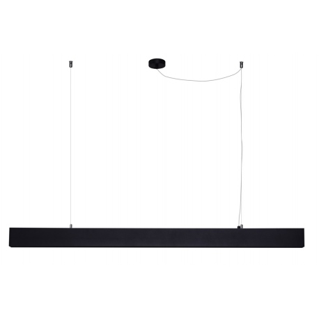 LINNEA 140cm CCT czarna lampa wisząca regulowana barwa 3000K, 4000K, 6000K Azzardo