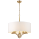 ATLANTA lampa wisząca biała złota 60cm COSMOLight