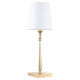 AUSTIN lampa stołowa biała złota 22cm