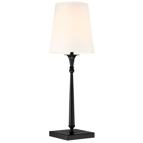 AUSTIN lampa stołowa biała czarna 22cm COSMOLight