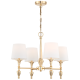 AUSTIN lampa wisząca biała złota 61cm COSMOLight