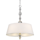 CANCUN lampa wisząca biała srebrna 50cm COSMOLight
