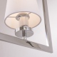 LONDON lampa wisząca biała srebrna 12cm