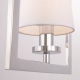 LONDON lampa wisząca biała srebrna 12cm