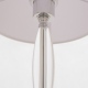 MONACO lampa stołowa biała srebrna 24cm