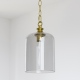 PRAGUE lampa wisząca złota 17cm