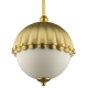 PRALINES lampa wisząca mosiądz 22cm COSMOLight