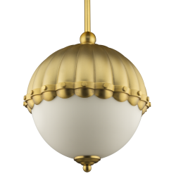 PRALINES lampa wisząca mosiądz 22cm