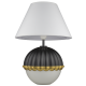 PRALINES lampa stołowa czarna mosiądz 31cm COSMOLight