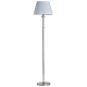 SIENA lampa podłogowa biała nikiel 40cm COSMOLight