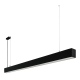 Traversi RX 086 3000K lampa wisząca liniowa LED Czarny mat 2400 lm 3000K IP20