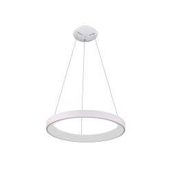 Vico lampa wisząca Biały 48cm 3200 lm 3000K + 4000K IP20