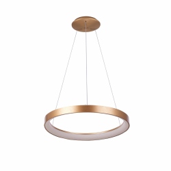 Vico lampa wisząca Złoty 58cm 4000 lm 3000K + 4000K IP20